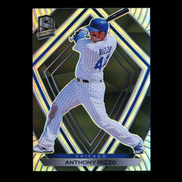 Anthony Rizzo 2020 Chronicles Spectra Silver Cubs