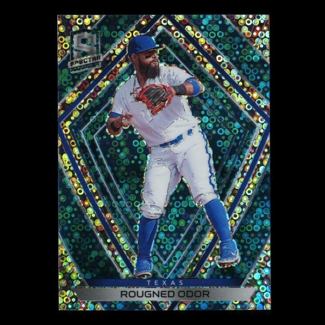 Rougned Odor 2020 Chronicles Spectra Blue Disco Rangers 95/99