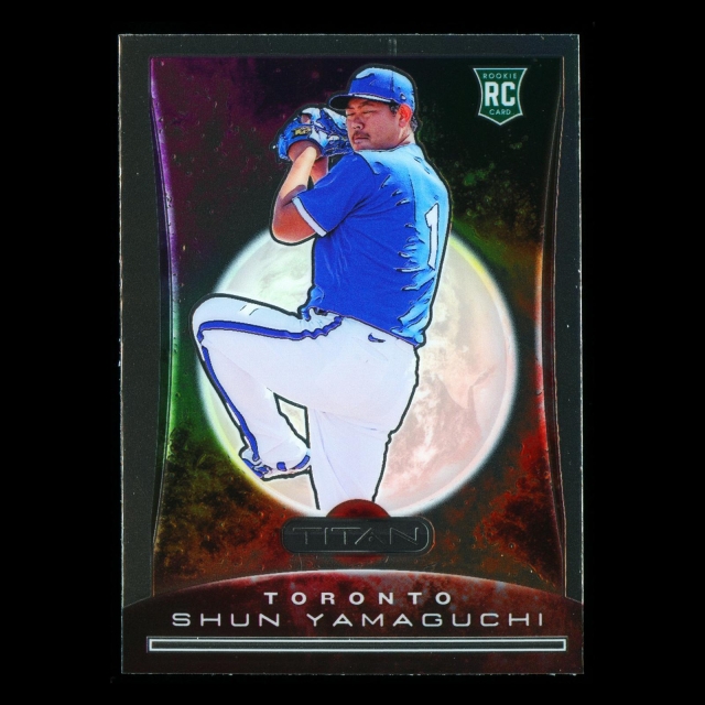 Shun Yamaguchi RC 2020 Chronicles Titanium Rookie Blue Jays