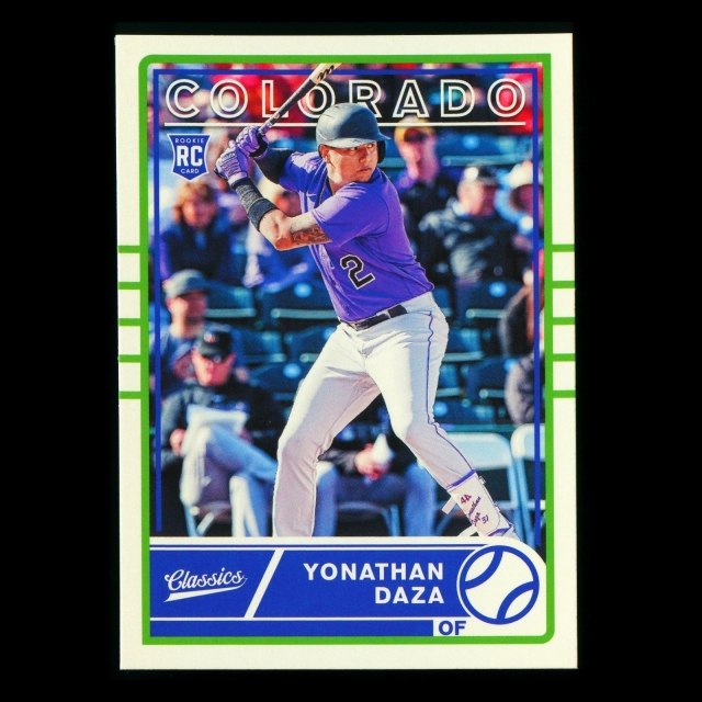 Yonathan Daza RC 2020 Chronicles Classics Rookie Rockies