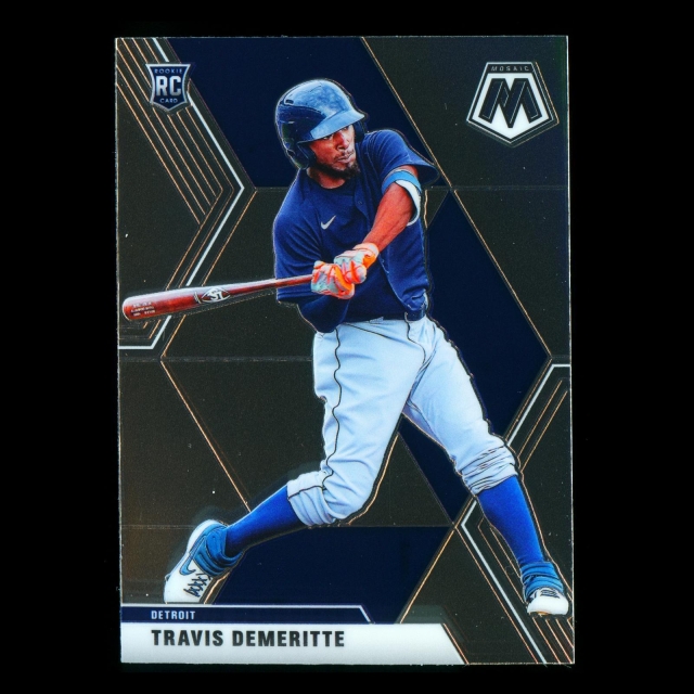 Travis Demeritte RC 2020 Chronicles Mosaic Rookie Tigers