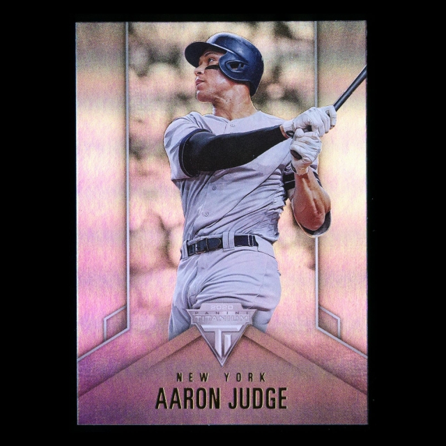 Aaron Judge 2020 Chronicles Titanium Yankees