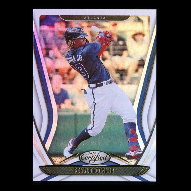 Ronald Acuna Jr. 2020 Chronicles Certified Braves
