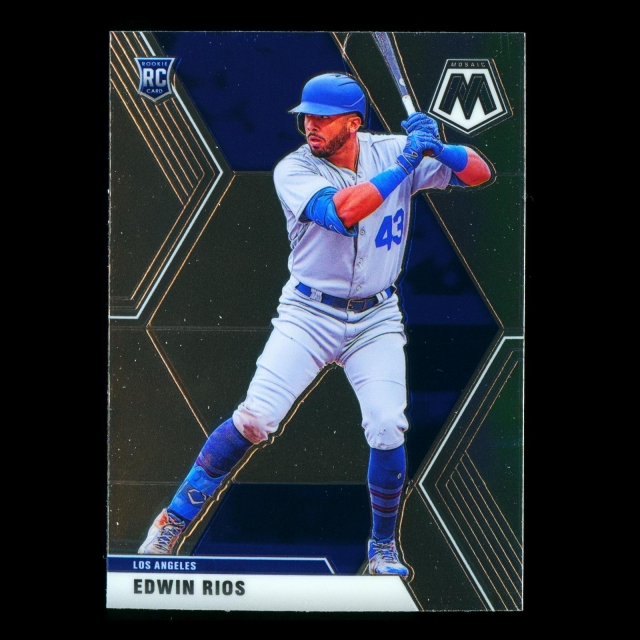 Edwin Rios RC 2020 Chronicles Mosaic Rookie Dodgers