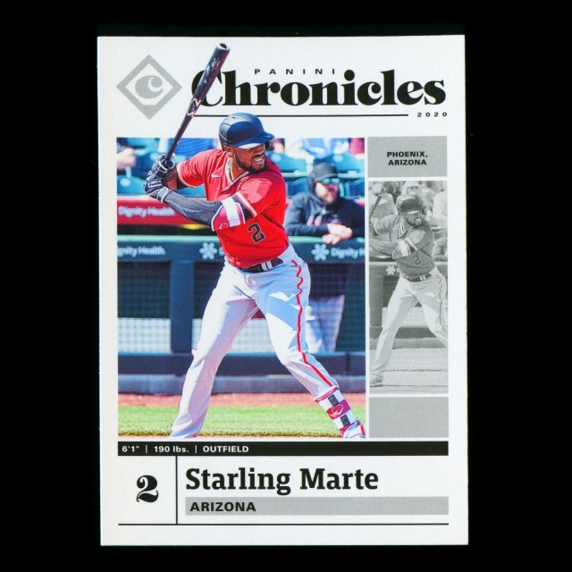 Starling Marte 2020 Chronicles Diamondbacks