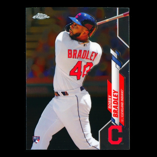 Bobby Bradley RC 2020 Topps Chrome Rookie Indians