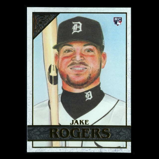Jake Rogers RC 2020 Gallery Rookie Tigers