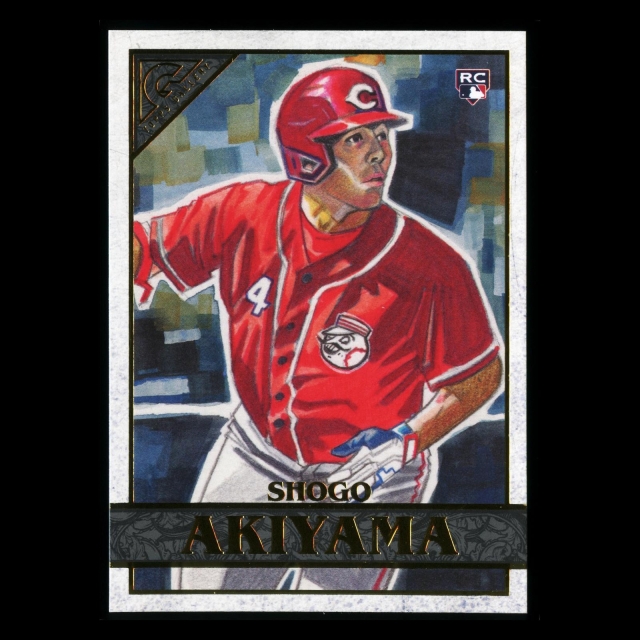 Shogo Akiyama RC 2020 Gallery Rookie Reds