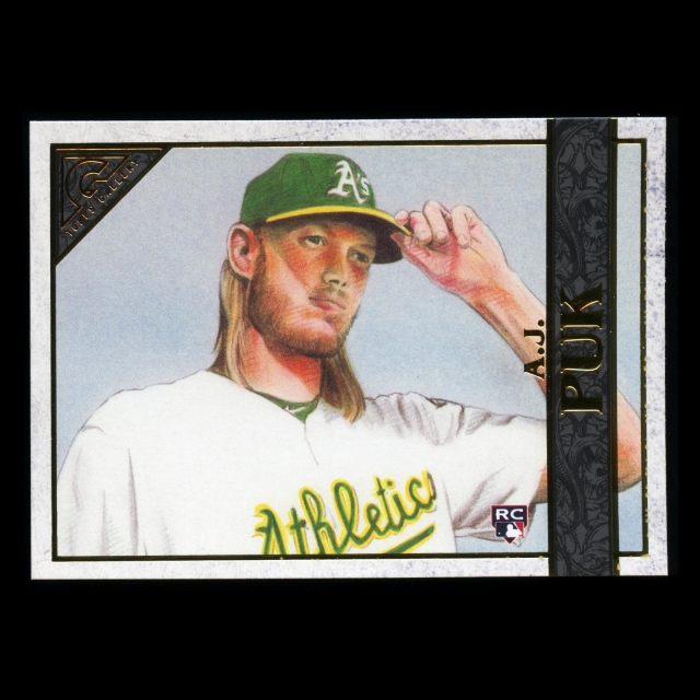 A.J. Puk RC 2020 Gallery Rookie Athletics