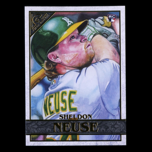 Sheldon Neuse RC 2020 Gallery Rookie Athletics