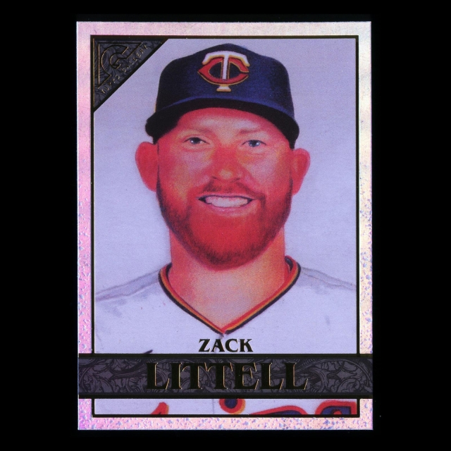 Zack Littell 2020 Gallery Rainbow Foil Twins