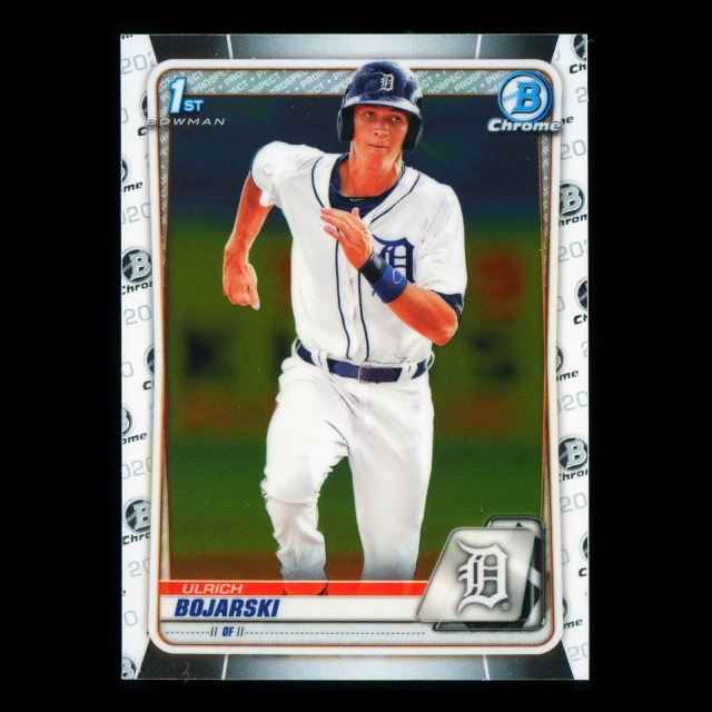 Ulrich Bojarski 2020 Bowman Chrome 1st Bowman Prospect Tigers