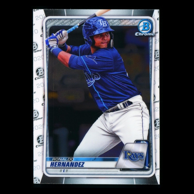 Ronaldo Hernandez 2020 Bowman Chrome Prospect Rays