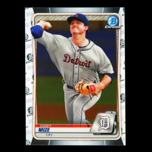 Casey Mize 2020 Bowman Chrome Prospect Tigers