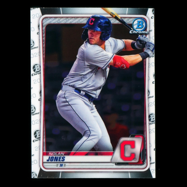 Nolan Jones 2020 Bowman Chrome Prospect Indians