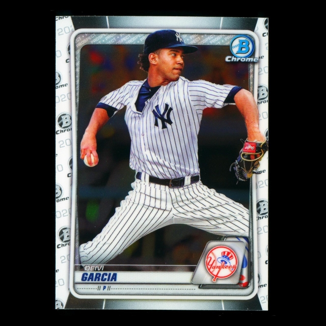 Deivi Garcia 2020 Bowman Chrome Prospect Yankees