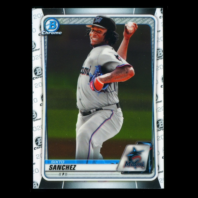 Sixto Sanchez 2020 Bowman Chrome Prospect Marlines
