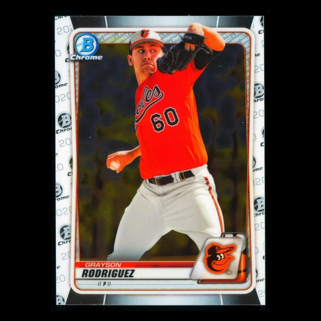 Grayson Rodriguez 2020 Bowman Chrome Prospect Orioles