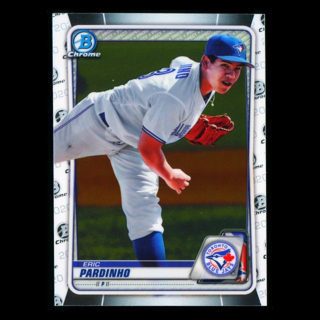 Eric Pardinho 2020 Bowman Chrome Prospect Blue Jays