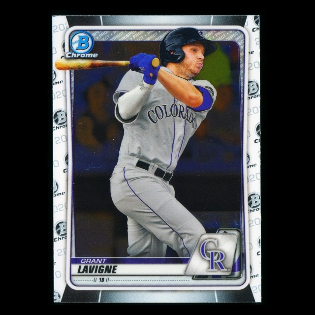 Grant Lavigne 2020 Bowman Chrome Prospect Rockies