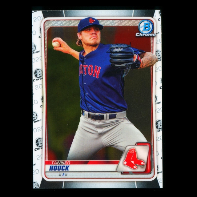 Tanner Houck 2020 Bowman Chrome Prospect Red Sox