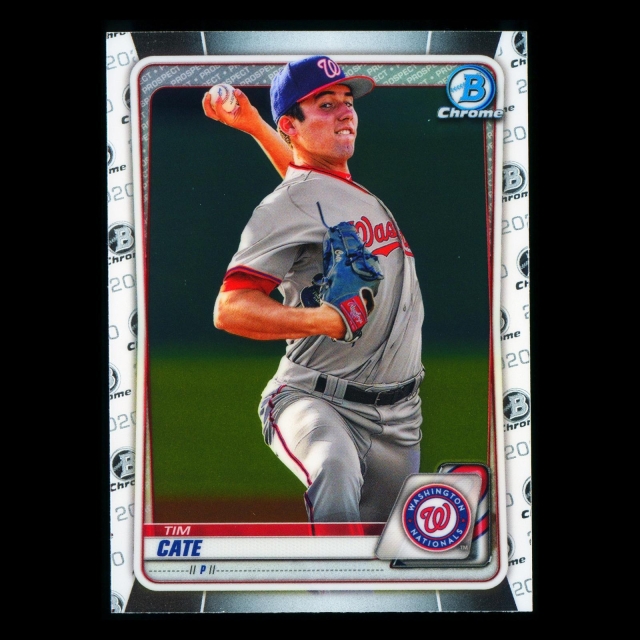 Tim Cate 2020 Bowman Chrome Prospect Nationals