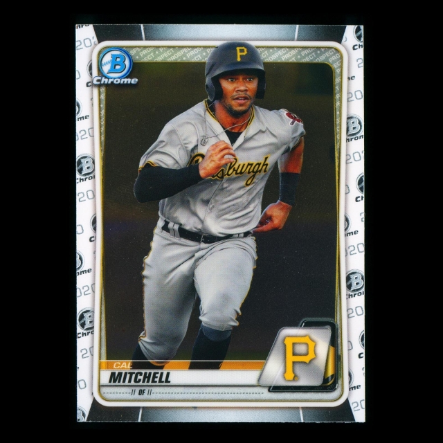 Cal Mitchell 2020 Bowman Chrome Prospect Pirates