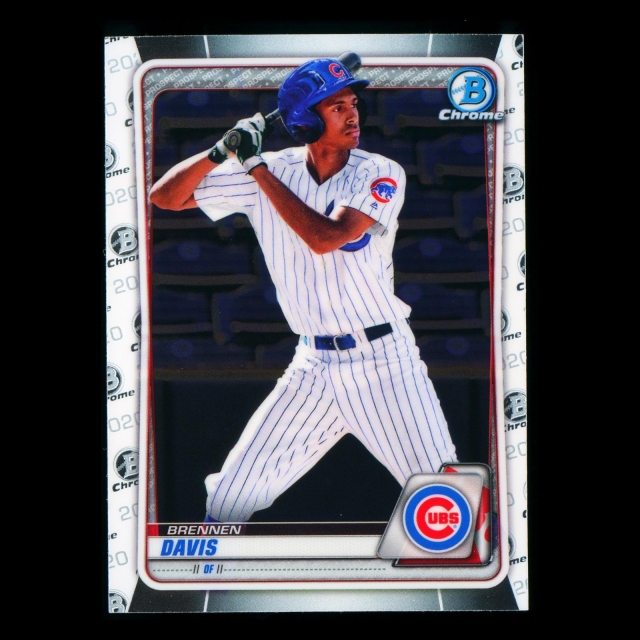 Brennen Davis 2020 Bowman Chrome Prospect Cubs