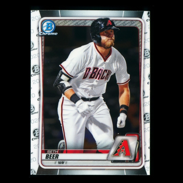 Seth Beer 2020 Bowman Chrome Prospect Diamonbacks
