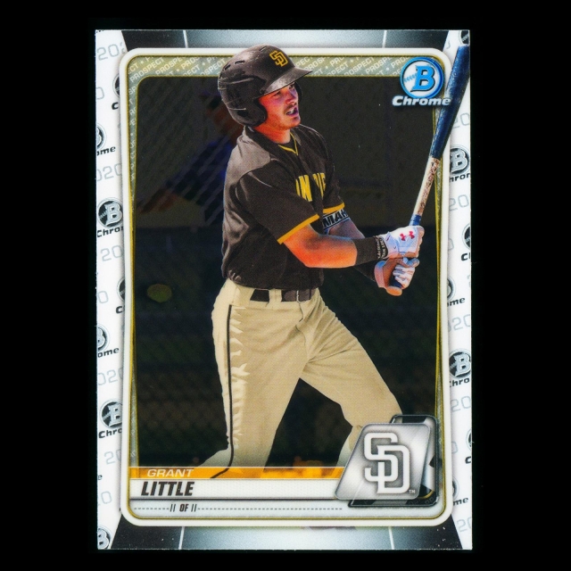 Grant Little 2020 Bowman Chrome Prospect Padres