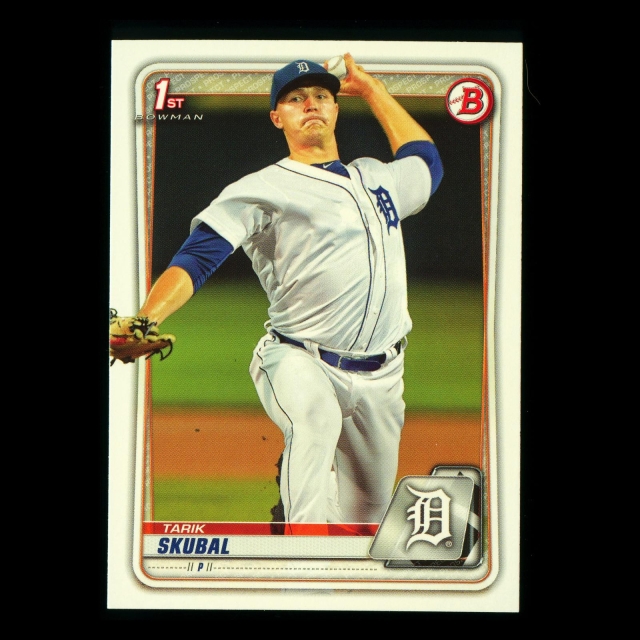Tarik Skubal 2020 Bowman 1st Bowman Prospect Tigers