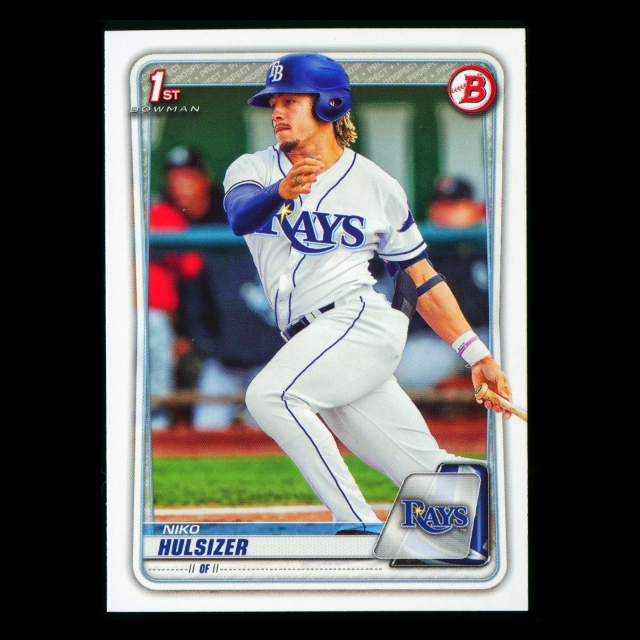 Niko Hulsizer 2020 Bowman 1st Bowman Prospect Rays
