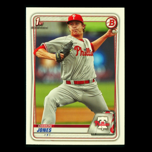Damon Jones 2020 Bowman 1st Bowman Prospect Phillies