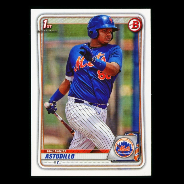 Wilfred Astudillo 2020 Bowman 1st Bowman Prospect Mets