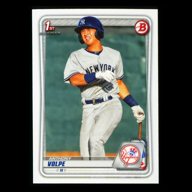 Anthony Volpe 2020 Bowman 1st Bowman Prospect Yankees