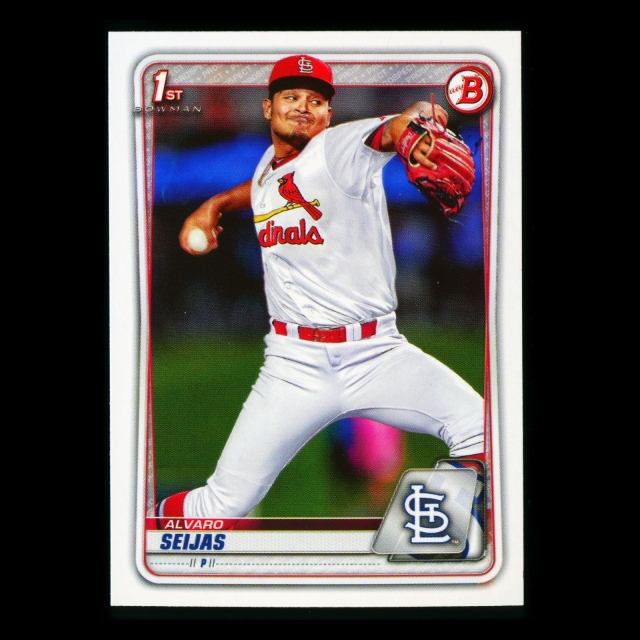 Alvaro Seijas 2020 Bowman 1st Bowman Prospect Cardinals