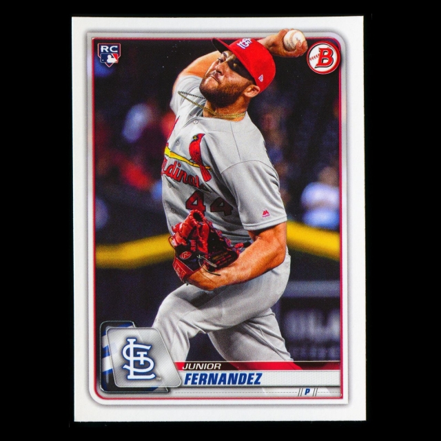Junior Fernandez RC 2020 Bowman Rookie Cardinals