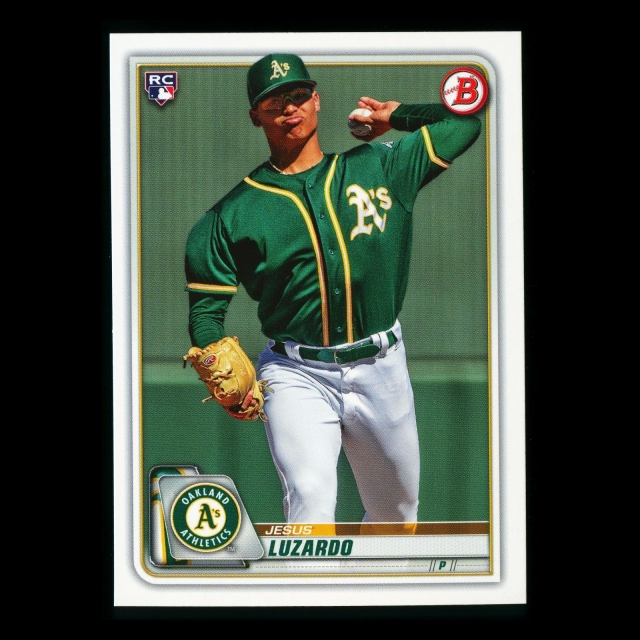 Jesus Luzardo RC 2020 Bowman Rookie Athletics