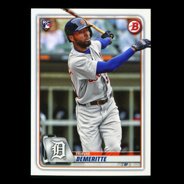Travis Demeritte RC 2020 Bowman Rookie Tigers