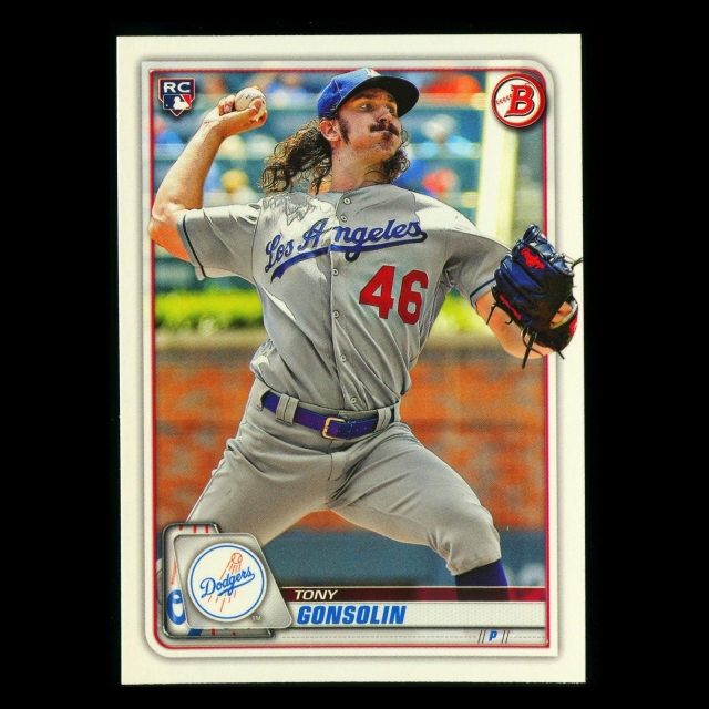 Tony Gonsolin RC 2020 Bowman Rookie Dodgers