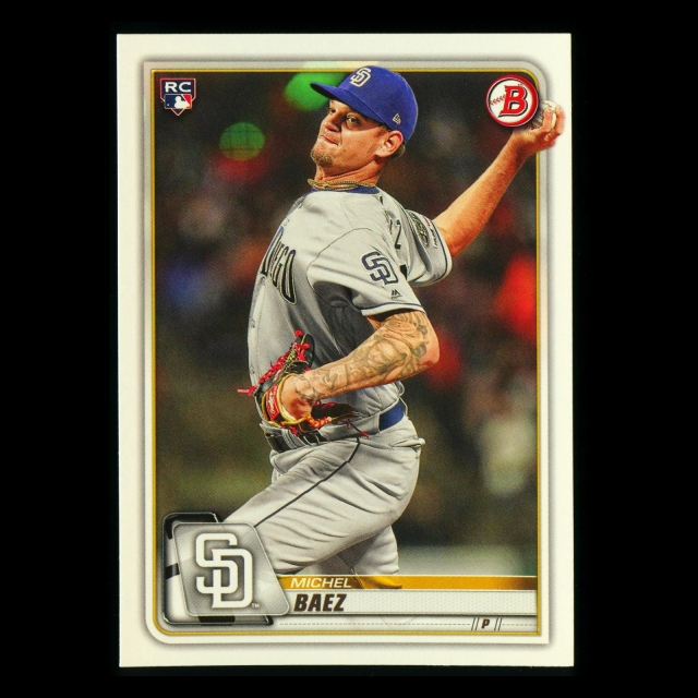 Michel Baez RC 2020 Bowman Rookie Padres