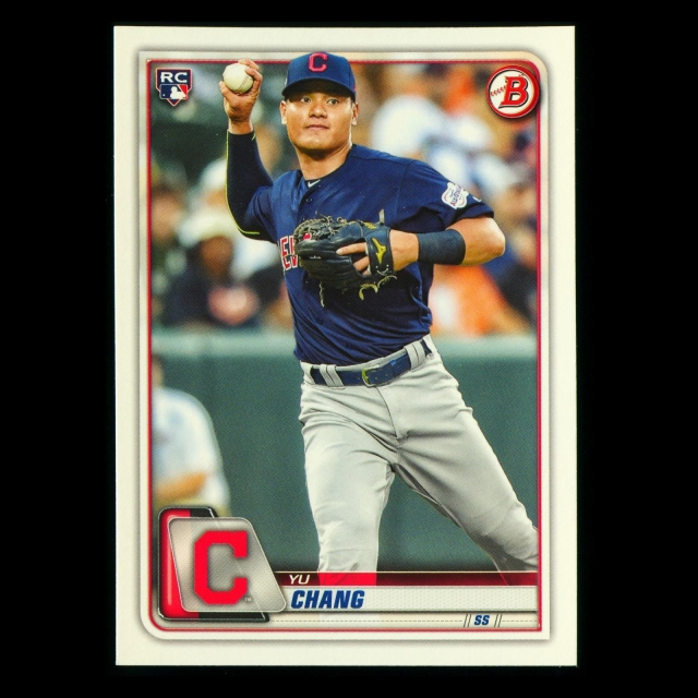 Yu Chang RC 2020 Bowman Rookie Indians