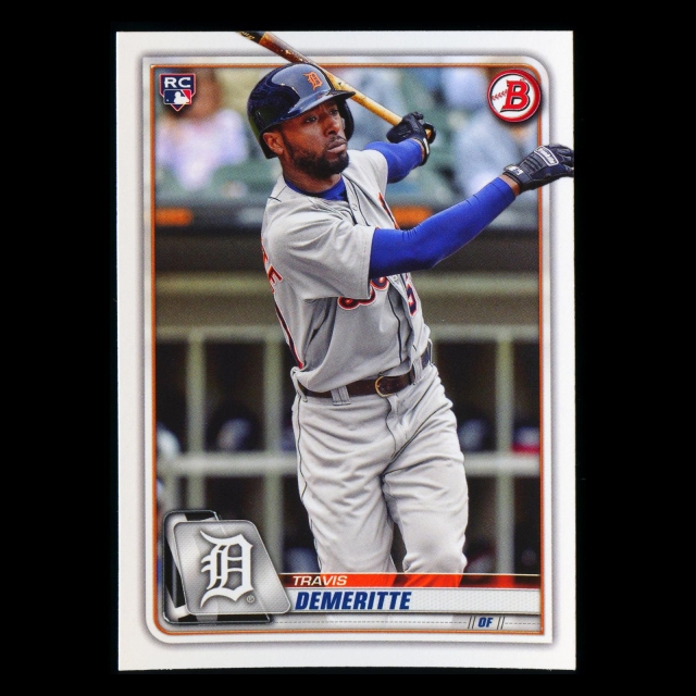 Travis Demeritte RC 2020 Bowman Rookie Tigers