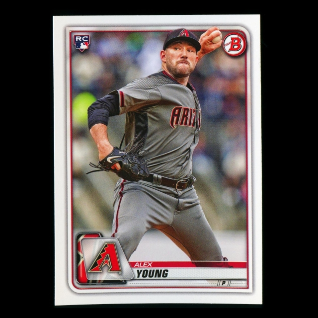 Alex Young RC 2020 Bowman Rookie Diamondbacks