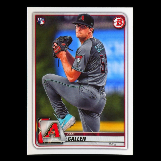 Zac Gallen RC 2020 Bowman Rookie Diamondbacks
