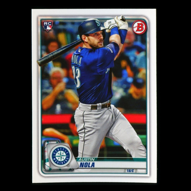 Austin Nola RC 2020 Bowman Rookie Mariners
