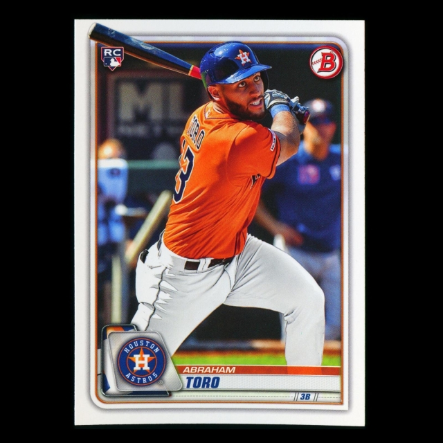 Abraham Toro RC 2020 Bowman Rookie Astros