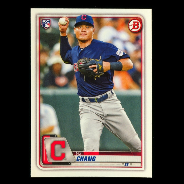 Yu Chang RC 2020 Bowman Rookie Indians
