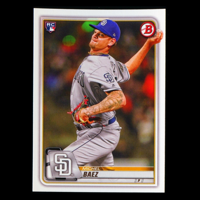 Michel Baez RC 2020 Bowman Rookie Padres