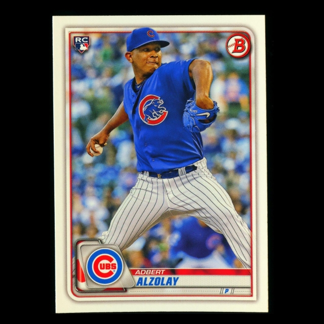 Adbert Alzolay RC 2020 Bowman Rookie Cubs